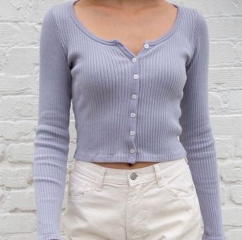 Brandy Melville Long Sleeve Top Purple - $16 - From Bridgette