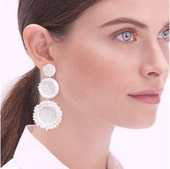 J crew shop beaded earrings