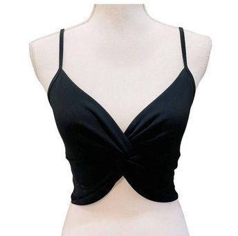 Aritzia Babaton Black Twist Bralette XS X-Small - $32 - From Bethany