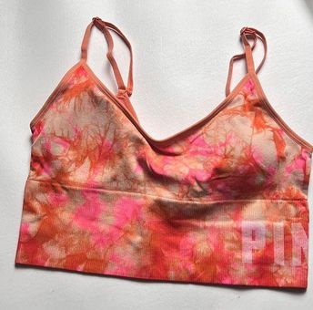 PINK - Victoria's Secret Victoria's Secret PINK Women's Active Logo  Adjustable Strap Sporty Bra Sz M NWT Size M - $35 New With Tags - From  Thrifty