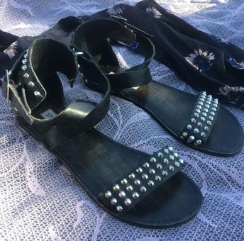 steve madden studded sandals