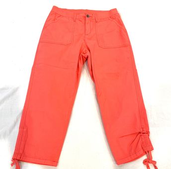 Style & Co Coral Womens Capri Pants Size 10 Orange - $18 - From Shoshannah