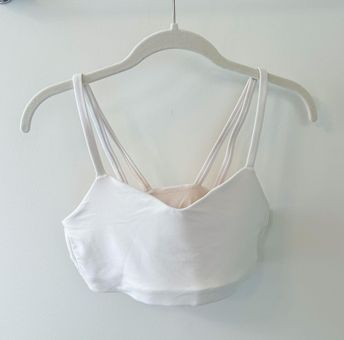 All In Motion Soft Strappy Cream Sports Bra White Size M - $8 (50% Off  Retail) - From Jan