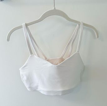 All In Motion Soft Strappy Cream Sports Bra White Size M - $8 (50