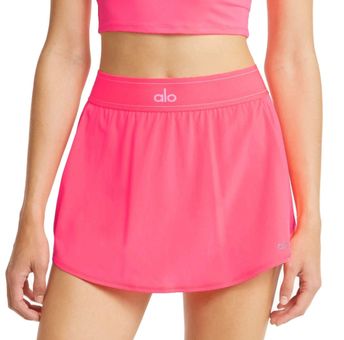 Alo Yoga Match Point Tennis Skirt in Pink