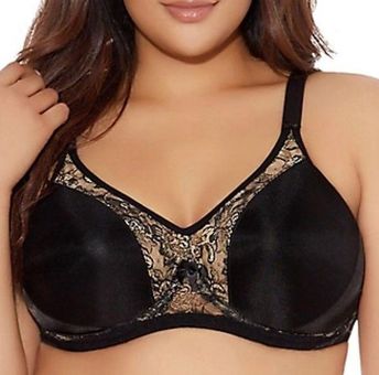 Goddess Bra Yvette Banded Underwire Back Smoothing Bra in Black Sz 48DDD  NWT - $40 New With Tags - From Liz