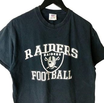 Football Graphic T-shirt Vintage American Football Tee Black 