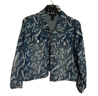 Ashley stewart store jean jacket