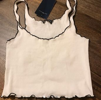 Brandy Melville Tank Top White - $13 (35% Off Retail) - From dallas