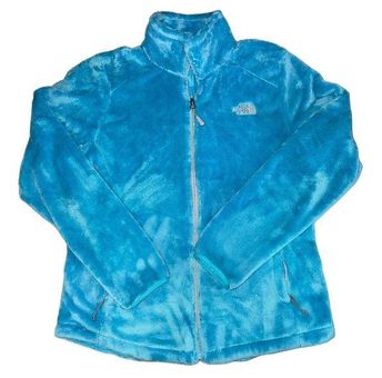 The North Face Women's Osito Jacket Teal Full Zip Size L Size L