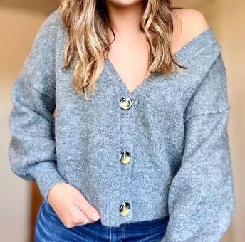 Topshop Crop Cardigan