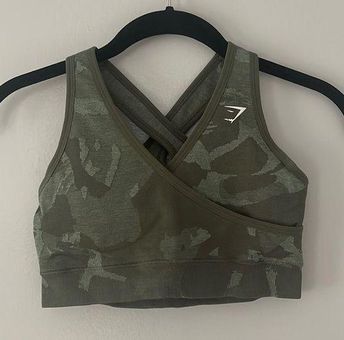 Gymshark Adapt Camo Seamless Bra Size Small - $29 - From