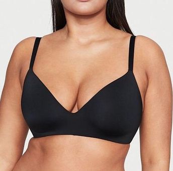 Victoria's Secret The T-Shirt Lightly Lined Wireless Black Bra Size  undefined - $19 - From Lisette