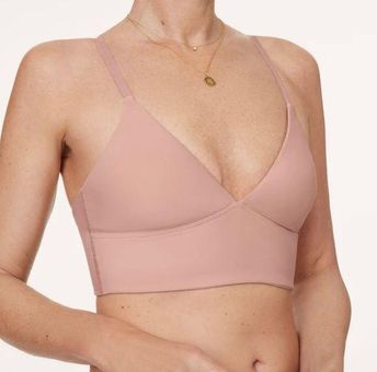 The Comfy Pepper Everywear Longline Bralette XS Nude Beige