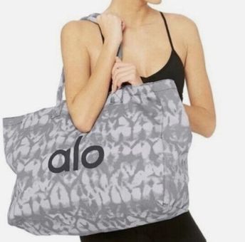 Sell Alo Yoga Tie-Dye Tote - Grey