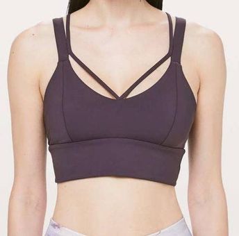 Lululemon Pushing Limits Strappy Back Light Support Workout