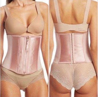 Spanx Cameo Blush Pink Under Sculpture Waist Cincher Corset