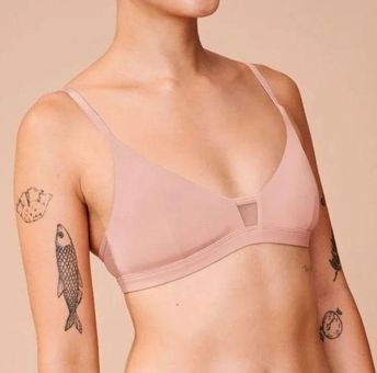 PEPPER  Beige Limitless Wirefree Scoop Bra Sz XXS - $41 - From Darcy