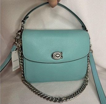 Cassie 19 Crossbody Bag - Coach - Leather - Blue