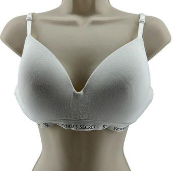 Victoria's Secret Victoria Secret The T-Shirt Lightly-Lined Wireless Bra  White 36B Size undefined - $30 - From W