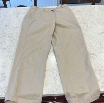 Neutral preppy pants