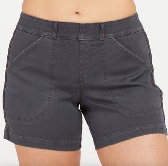 Stretch Twill Shorts - Black