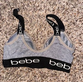 Bebe sports bra Gray Size XS - $6 (70% Off Retail) - From Tay