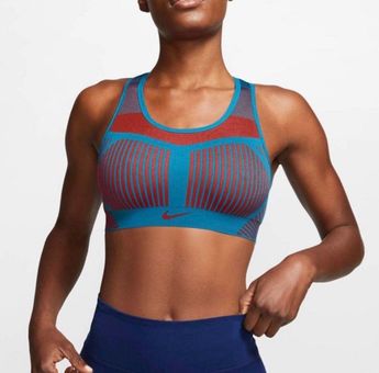 Nike NWT FE/NOM Flyknit High Support Sports Bra Blue Size XS - $48 New With  Tags - From Mel