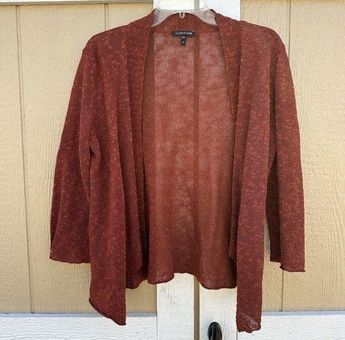 Linen Blend Waterfall Cardigan