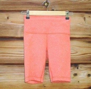 Wunder train 8 inch shorts - coral crunch size 8