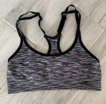 Avia gray zip up sports bra, small  Zip up sports bra, Grey zip ups, Sports  bra