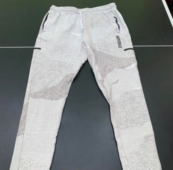 Gymshark Ultra Jacquard Joggers White Size L 150 25 Off