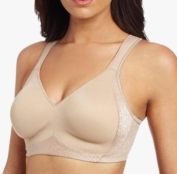 Playtex 18 hour Smoothing Wireless Bra Nude 36 D Tan Size undefined - $14 -  From Dolores