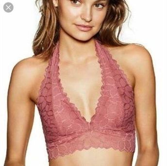 Victoria's Secret PINK Lace Halter Bralette