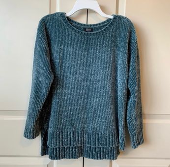 Blue velvet sweater store