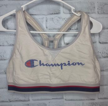 Champion Sports Bra White Size L - $12 (60% Off Retail) - From