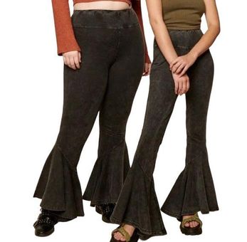 Flower Child Eco-Friendly Women's Bell Bottoms Flare Leggings