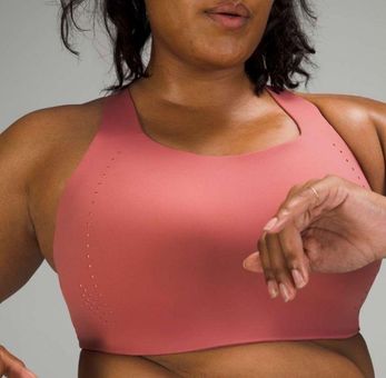 Lululemon AirSupport Bra 34C Cups in Brier Rose / Pink Puff Size