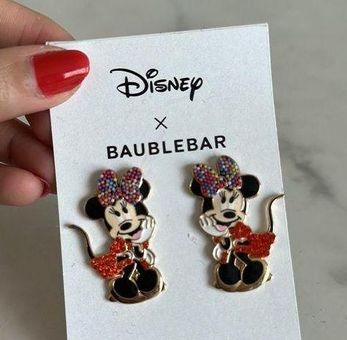 BaubleBar, Jewelry, Baublebar Disney Minnie Sprinkle Earrings New