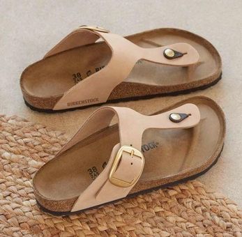 Shop Birkenstock Gizeh Big Buckle Sandals