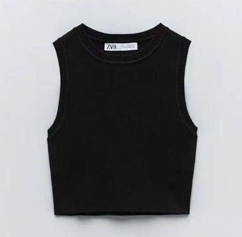 ZARA Black Tank Size M - $18 - From Vicki