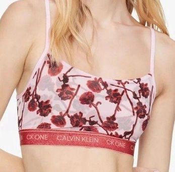 Calvin Klein CK One Glitter Unlined Bralette