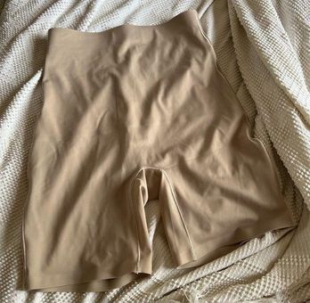 YOUMITA Nude Double Layered High-Waist Bermuda Shaper Shorts Size XL - $23  - From Samantha