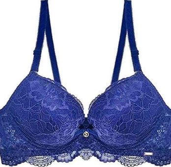 Shekini NWT DARK BLUE LACE BRA Size 38 B - $10 New With Tags - From Kozette