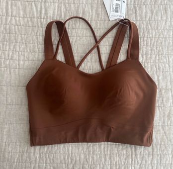 Lululemon Like a Cloud Longline Bra D/DD Brown Size 32 D - $45