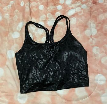 Calvin Klein performance crop top built in bra Black Size M - $14 (72