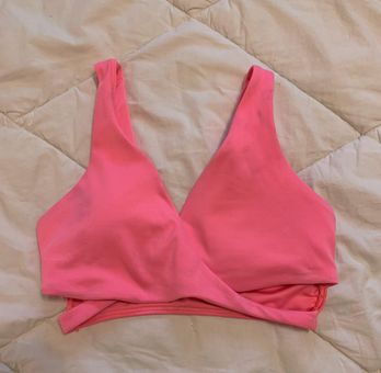 Gilly Hicks Go cross sports bra in pink