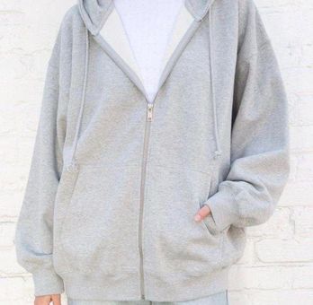 Brandy Melville Oversized Christy Hoodie Gray - $36 (20% Off Retail) - From  christina