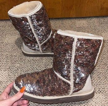 UGG Sequin Boots Size 8 - $54 - From Jaden