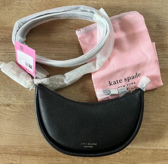 Kate Spade New York Smile Small Leather Shoulder Bag in Lingonberry